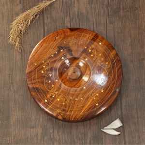 Boîte à épices en bois avec couvercle Pot écologique de qualité alimentaire allant au lave-vaisselle et au four - Product Image 2