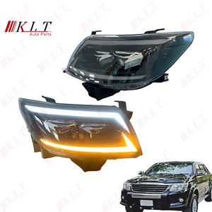 Faros Delanteros LED de Nuevo Diseño KLT para Hilux <span class=keywords><strong>Vigo</strong></span> 2012-2014 Producto con Lente Doble - Product Image 1