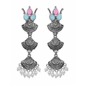 Pendientes de Moda de Tres Capas, Joyería Elegante para las Orejas - Product Image 2