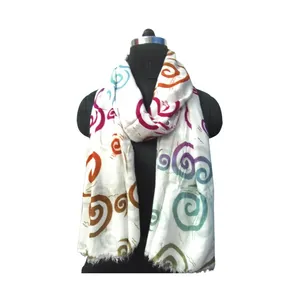 Most Selling Designer Viscose Printed Scarfs Available At Wholesale Price Frim Trusted Supplier