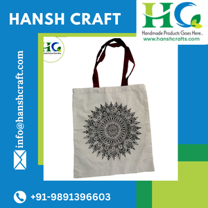 Sac fourre-tout d'épicerie en coton écologique personnalisé de haute qualité avec logo personnalisé pour le shopping - Product Image 2