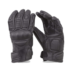 Gants de moto en cuir véritable pour hommes, gants de moto personnalisés, coupe-vent et respirants, prix de gros, OEM - Product Image 2
