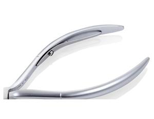 Pinces à cuticules Nghia en acier inoxydable gris à ressort unique de haute qualité emballage de boîte en papier prêt à l'exportation pour les doigts de soin des ongles - Product Image 3