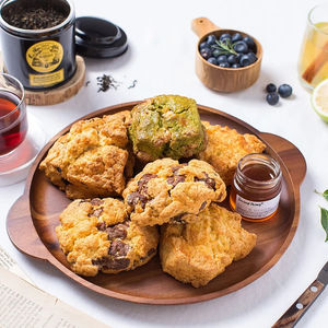 Bandejas redondas de madera al mejor precio para uso comercial y doméstico, listas para enviar, regalo de negocios - Product Image 5