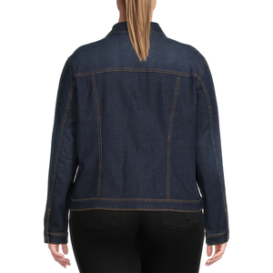 Veste en denim tissé pour femmes grande taille, design personnalisé, élégante, respirante, écologique, vente chaude d'hiver, exportée - Product Image 6
