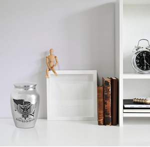 Mini urna de acero inoxidable de tamaño personalizado para cenizas, urnas de cremación para mujeres, urnas de Metal para cenizas humanas pequeñas para hombres y adultos - Product Image 5