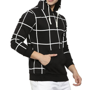 เสื้อฮู้ดดี้ผู้ชายทรงโอเวอร์ไซส์ สไตล์ลำลอง สตรีทแวร์ พร้อมลายปัก แฟชั่นฤดูใบไม้ร่วง ผ้าฝ้าย 100% พร้อมโลโก้ - Product Image 2