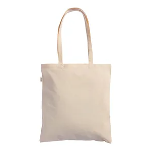 Borsa Shopper in Cotone Riciclato GRS Eco-Friendly, Borsa Tote per Articoli da Toeletta per Promozioni - Product Image 3