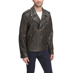Chaqueta de Cuero Tejida para Hombre, Impermeable, Transpirable y Resistente al Viento, con Diseño Reflectante y Logotipo Frontal - Product Image 4