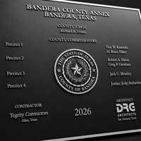 Placa Conmemorativa Grabada en Aluminio Anodizado Negro Personalizada, Placa de Identificación Grabada con Precisión CNC para Señalización de Edificios