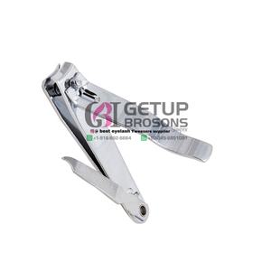 Belles coupe-ongles en argent inoxydable, de haute qualité, en acier inoxydable, avec votre propre Logo, emballage personnalisé, outils de beauté, nouveauté, 10 pièces - Product Image 3