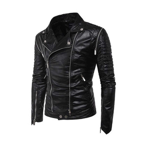 Chaquetas de Hombre de Moda, Chaquetas Personalizadas con Logotipo, Chaquetas Transpirables de Talla Grande, Chaqueta de Cuero Genuino de Alta Calidad para Hombre - Product Image 4
