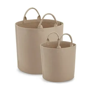 Custom Felt Trug Basket for Merchandising Premium Fabric <b>Bin</b> - Product Image 2