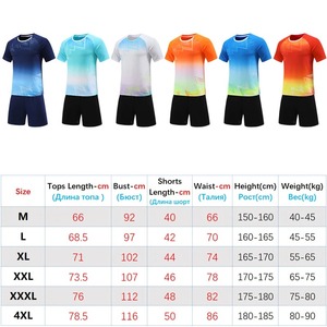 Conjuntos de entrenamiento de secado rápido unisex talla XL Fitness deportes tenis bádminton fútbol equipo de fútbol americano uniformes transpirables adultos - Product Image 2