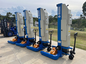 Elevador/Grúa Inalámbrica Portátil de Cuatro Columnas para Camiones Pesados, Sistema de Elevación Sincronizado con Columnas Inalámbricas, Precio - Product Image 3