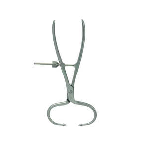 Pinzas Ortopédicas Especiales para Reducción Pélvica, Calidad Alemana, Acero Inoxidable, Abrazadera de Plástico, Cirugía Ósea Manual por SurgiRight - Product Image 3