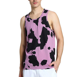 Camiseta sin mangas de nuevo mejor diseño para hombres y ropa de gimnasio con logotipo personalizado Cuello redondo Color sólido para sin mangas - Product Image 1