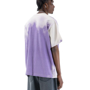 Custom Acid Washed Heavy <b>Weight</b> <b>Blank</b> Tee T Shirt Oversized Wash Heavyweight Cotton T-Shirt Oversize Vintage Tshirt for Men - Product Image 4