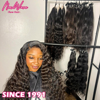 Paquetes de Cabello Virgen Rubio 613 de 40 Pulgadas, Cabello Filipino Virgen Crudo de un Solo Donante para Mujeres, Paquete de Extensiones de Cabello Humano Rizado a Granel