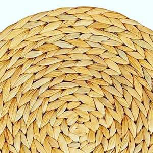 Juego de manteles individuales/posavasos de jacinto de agua clásico ecológico para decoración de mesa, cocina, almohadilla de calor tejida a mano, tamaño personalizado Vietnam - Product Image 2