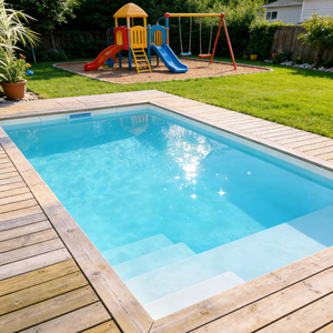 Piscina grande, cascada para piscina, piscinas en contenedores de envío, piscinas de jardín, piscinas de fibra de vidrio, piscinas exteriores, piscina grande para nadar - Product Image 3