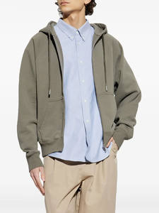 Nouveau modèle Veste légère à capuche et fermeture éclair pour homme avec manches longues Style athlétique Tenue d'entraînement décontractée pour homme - Product Image 3