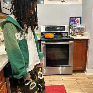 Sweat à capuche vintage Y2K personnalisé pour homme, 100% coton, lourd, délavé au soleil, effet usé, broderie 3D, imprimé strass - Product Image 3