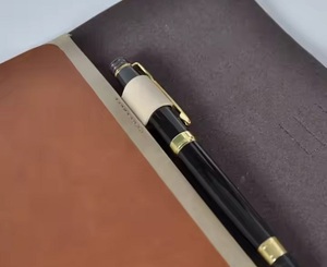 Elegante Funda para Diario de Cuero PU de 220g con Estampado por Transferencia de Calor, Accesorios de Moda, Organizador de Portafolio y Carpeta Planificadora - Product Image 2