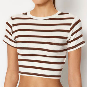 Prix raisonnable Meilleure vente Crop Top Design personnalisé Femmes Crop Top Street Wear Femmes Crop Top - Product Image 5