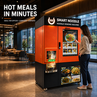 Machine commerciale entièrement automatique en libre-service Ouruoxi, robot IA pour restaurant de nouilles