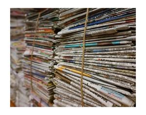 Papel Periódico Usado Viejo, Residuos de Papel Limpios ONP, Papel Periódico de Origen Estadounidense, Excedentes de Periódicos de Marca Personalizada - Papel Periódico Antiguo - Product Image 4