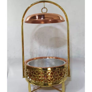 Platos de frotamiento Hot Pot Chafer Platos Comida Buffet Display Calentador HECHO DE Metal para Catering Platos de frotamiento Suministros de hotel - Product Image 6