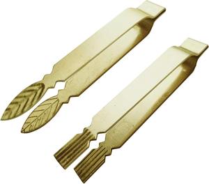 Pince à pâtisserie en laiton poli, outil de préhension de luxe pour desserts, pour la restauration, les cafés, les hôtels, les accessoires de cuisine - Product Image 1