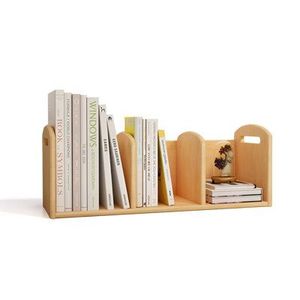 Étagère à livres en bois naturel, bonne qualité, commandes en gros, prix d'usine - Product Image 1
