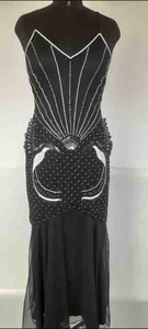 Vestido de novia de lentejuelas con cuentas de diseñador, lujoso vestido de novia indio para novias que buscan elegancia - Product Image 3