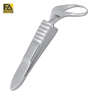 Surgical Towel Forceps Slight Curve Manual General Surgery Instrument CE Certified Class I - Product Image 1