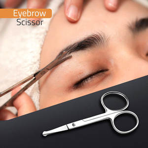 Deux ciseaux à ongles professionnels multi-usages ciseaux de beauté nez cheveux sourcils barbe moustache et ciseaux à cuticules - Product Image 5