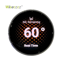 Module d'écran tactile rotatif Wisecoco 1,4 pouce 466*466 avec encodeur, écran OLED HMI, bouton de réglage de la luminosité, solution d'affichage pour la maison intelligente