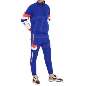 Conjunto de chándal de nailon para hombre con chaqueta a prueba de viento y pantalones de correr para entrenamiento al aire libre, chándal de nailon ligero para hombre - Product Image 3