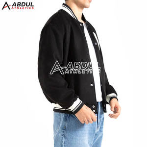 Chaqueta Letterman de material suave Chaqueta de invierno para hombre de la mejor calidad más vendida - Product Image 4