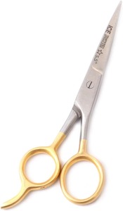 Ciseaux de coiffeur OdontoMed de haute qualité pour droitiers, lames trempées à froid, manche long de 5,5 pouces, acier inoxydable, 28 dents - Product Image 2