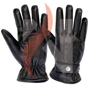 Venta al por mayor de guantes de invierno de cuero de moda y entrega rápida a prueba de viento aislamiento térmico y protección perfecta para el frío. - Product Image 1
