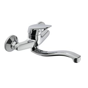 Milan Plus Laiton Mitigeur Mural Robinet De Cuisine Pivotant Distributeur Évier Robinet Pack 1 - Product Image 2