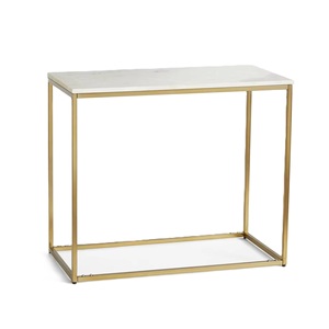 Design populaire Ensemble de 2 tables d'angle aspect vintage Table d'appoint à tambour décorative Décoration intérieure en métal de qualité exclusive - Product Image 4