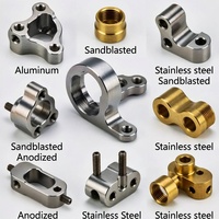 Service d'usinage CNC de haute précision, pièces OEM en aluminium, acier inoxydable, laiton, anodisation, brossage, polissage pour équipement