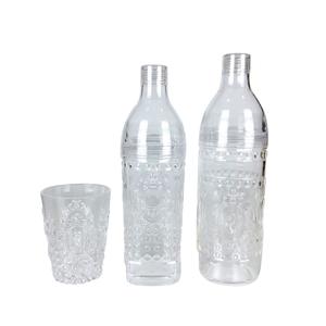 Botella y taza de agua de bebida de plástico Acrílico - Product Image 1