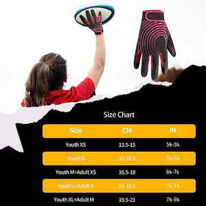 Vente flash Gants de football américain personnalisés pour hommes Confortables pour les conditions météorologiques froides Utilisation en extérieur Prix ​​bas - Product Image 5