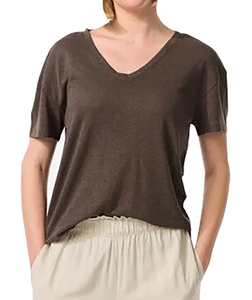 T-shirt en coton à manches courtes et col rond pour femme, style décontracté vintage, 100% respirant, taille XL, dentelle, service OEM - Product Image 1