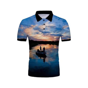 เสื้อยืดตกปลาแขนสั้นโปโลดีไซน์ใหม่ล่าสุดออกแบบโลโก้ได้ตามต้องการ - Product Image 3