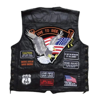Nouveau Gilet Moto Homme 2023 Col V Sans Manches Léger Style Hip Hop 100% Coton Personnalisable